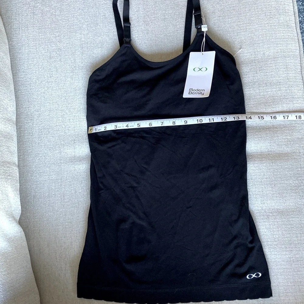 NWT black Hannah Yoga Nursing Tank by Modern Eternity, size S. - Picture 7 of 13
